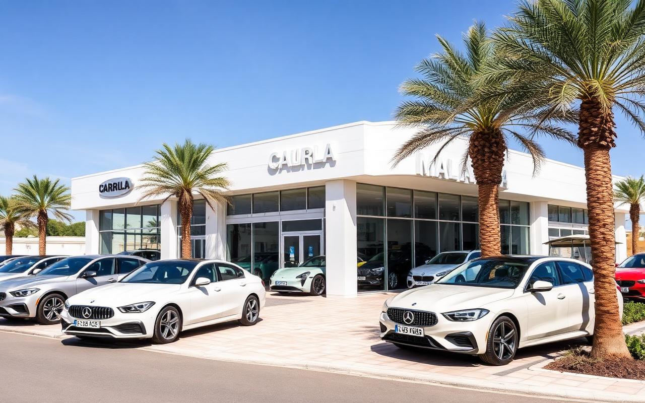 ABS Auto Dealer showroom